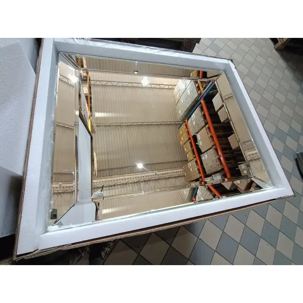 Decorative mirror in New York glamor style MIRROR IN A MIRROR FRAME OUTLET