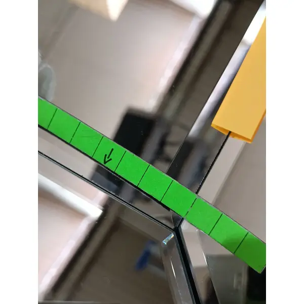 Decorative mirror in New York glamor style MIRROR IN A MIRROR FRAME OUTLET