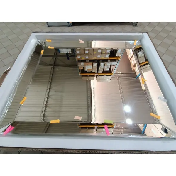 Decorative mirror in New York glamor style MIRROR IN A MIRROR FRAME OUTLET