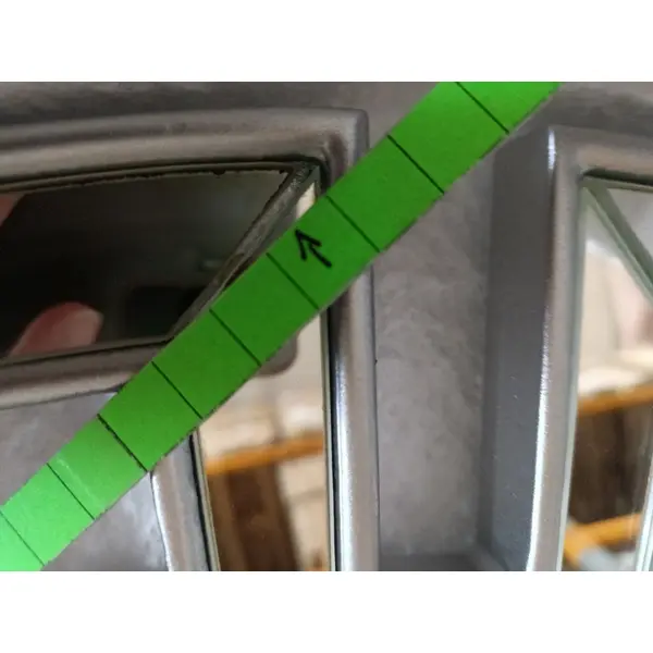 Lustro dekoracyjne glamour w stylu nowojorskim srebrne ELISE OUTLET