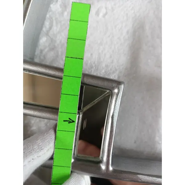 Lustro dekoracyjne glamour w stylu nowojorskim srebrne ELISE OUTLET