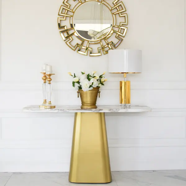 Konsola BELISSIMA – szczotkowane złoto