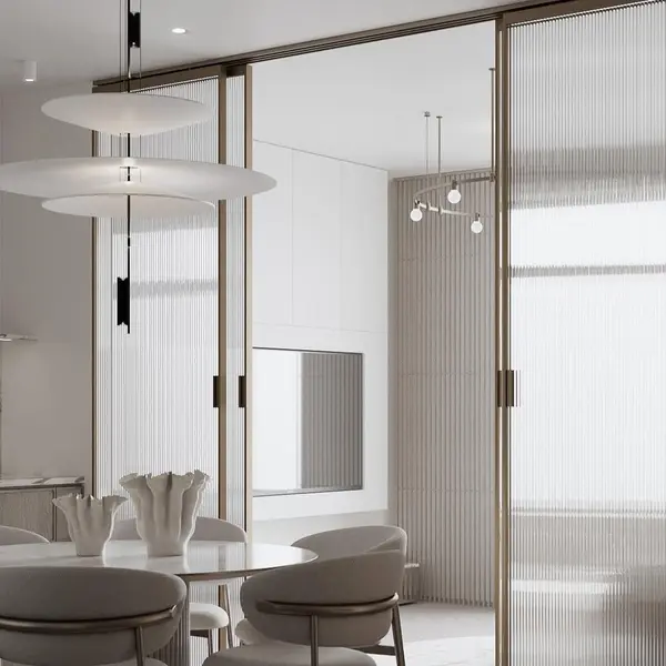 Designerska lampa wisząca nowoczesna z czarnym wykończeniem PLATER