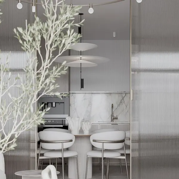 Designerska lampa wisząca nowoczesna z czarnym wykończeniem PLATER