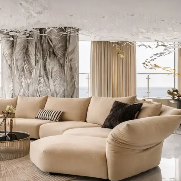 Designerska nowoczesna sofa modułowa LILIA