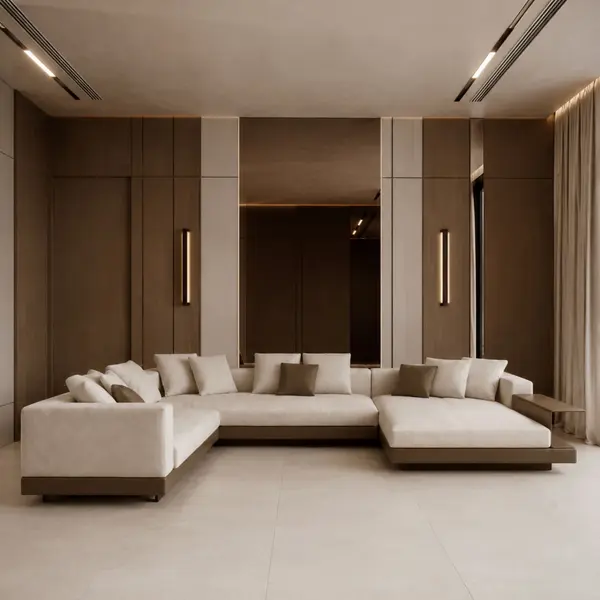 Sofa narożna z półką, nowoczesny narożnik, do salonu NAPOLEONE