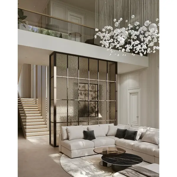 Nowoczesny narożnik modułowy wygodna aksamitna  kanapa w stylu włoskim FIGARO