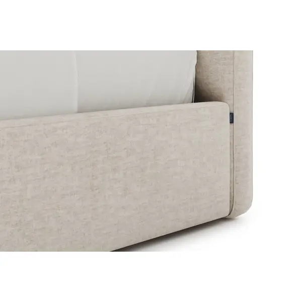 Modern minimalist upholstered bed LUCCA