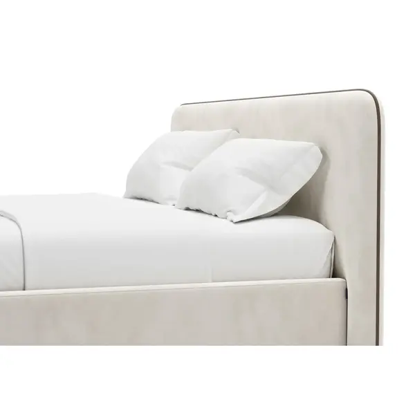 Modern minimalist upholstered bed LUCCA