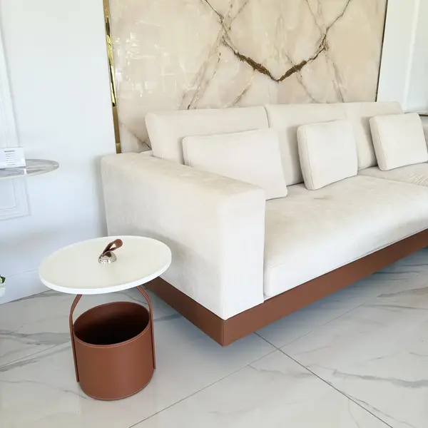 Nowoczesna Sofa narożna, ekskluzywny narożnik tapicerowany do salonu NAPOLEONE
