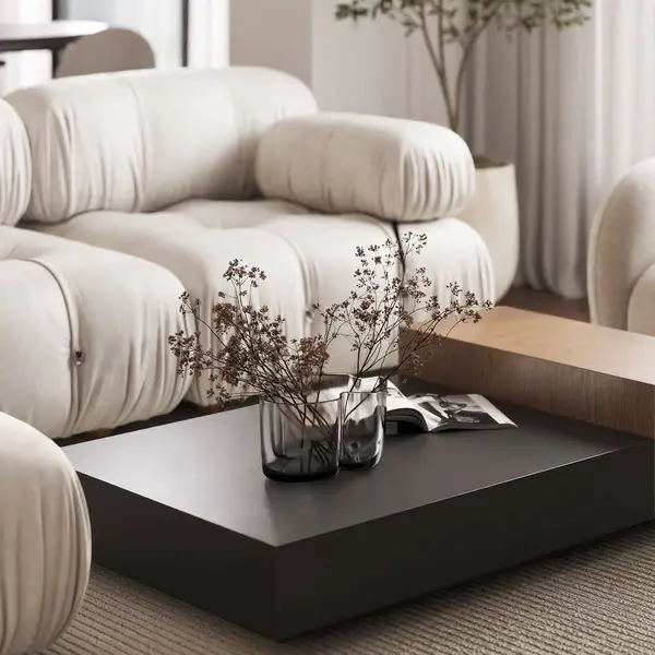 Glamor sofa, modern, modular, corner, for the living room, designer corner sofa boucle NICEA