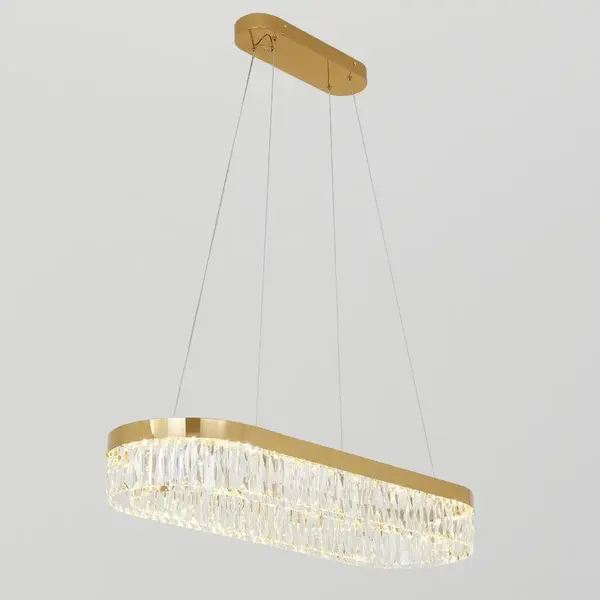 Moduł źródeł światła żyrandola Diamond w aranżacji wnętrza od Primavera Home.