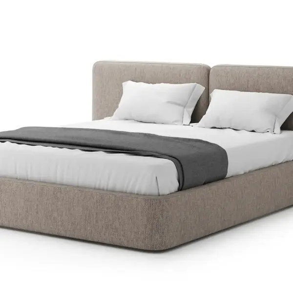 Nowoczesny design łóżka SIENA w aranżacji luksusowej sypialni od Primavera Home.