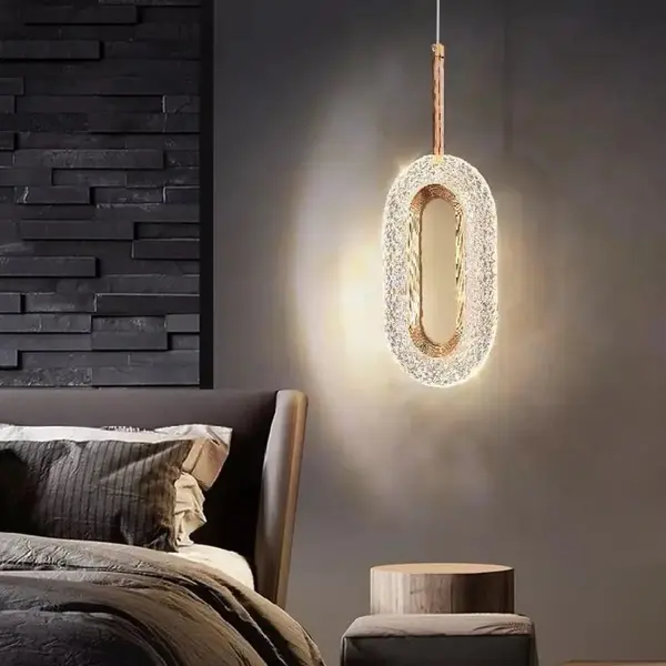 Żyrandol VALO SINGLE z limitowanej kolekcji w aranżacji wnętrza. Primavera Home.