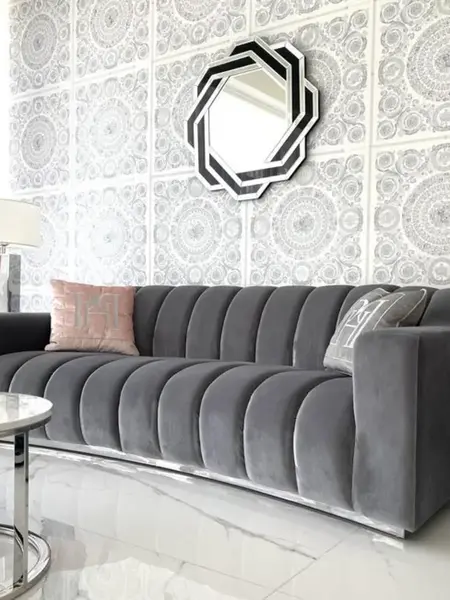 Sofa LONDON Nowoczesna ukazująca swój luksusowy design glamour. Meble na zamówienie od Primavera Home.