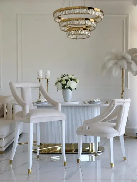 Krzesło PALACE Glamour — aranżacja wnętrza. Primavera Home.