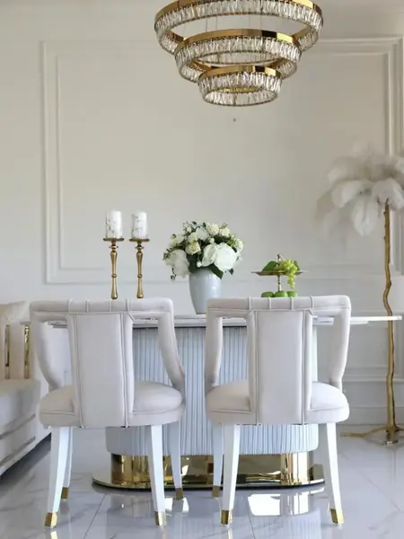 Krzesło PALACE Glamour — aranżacja wnętrza. Primavera Home.