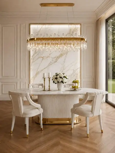 Krzesło PALACE Glamour — aranżacja wnętrza. Primavera Home.