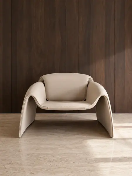 Detal wykończenia fotela Noowczesny Spider, ukazujący wysoką jakość materiałów od Primavera Home.