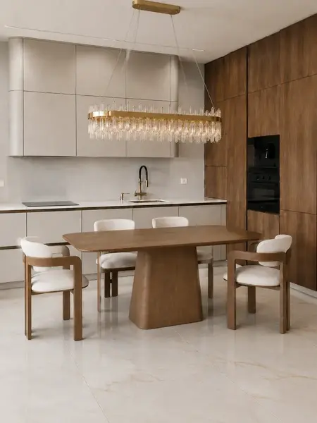 Krzesło Designerskie Forest zaprezentowane w showroomie, ukazujące jego atrakcyjny wygląd. Ekspozycja w salonie od Primavera Home.