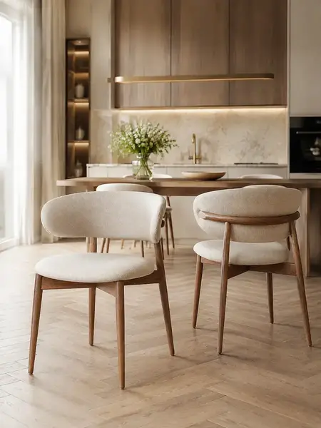Designerskie Krzesło Drewniane Olivia – Nowoczesne z dodatkami. Meble na zamówienie od Primavera Home.