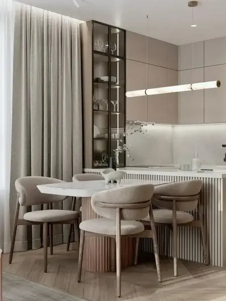 Designerskie Krzesło Drewniane Olivia – Nowoczesne widok z odległości. Meble na zamówienie od Primavera Home.