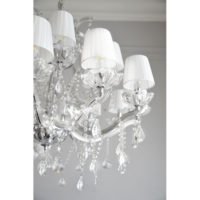 New York glamour, hamptons style crystal chandelier MARIA TERESA M 