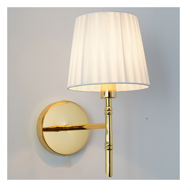 Wandleuchte gold, moderne Glamour-Wandleuchte, gold ANGELO K 