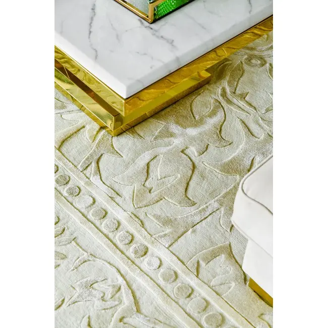 Ekskluzywny dywan do jadalni, do salonu, klasyczny, szary, beżowy ORNAMENT 