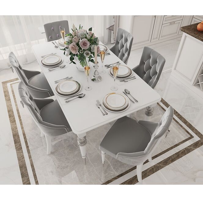 CHIC INTERIOR - A COMBINATION OF LACQUERED FURNITURE WITH MODERN STEEL