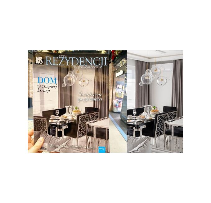 Our furniture is on the cover of the magazine!