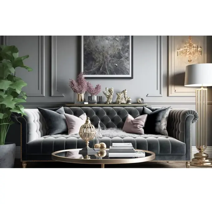 Elegance and luxury in a contemporary interior – how to achieve a glamorous effect in your home?