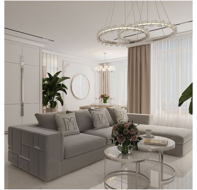 Modern Glamour Living Room – How to Combine Luxury with Minimalism?