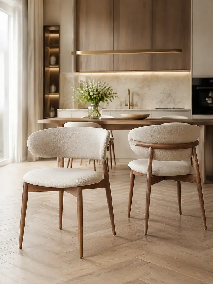 Designerskie Krzesło Drewniane Olivia – Nowoczesne z dodatkami. Meble na zamówienie od Primavera Home.