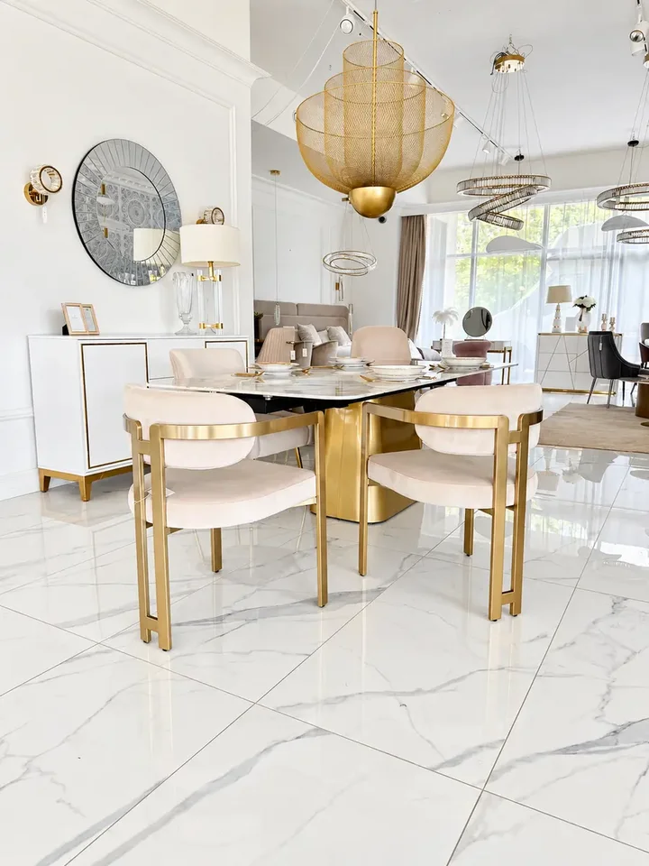 Designerskie Krzesło Romeo – Styl Włoski w zbliżeniu. Aranżacja nowoczesnego wnętrza od Primavera Home.