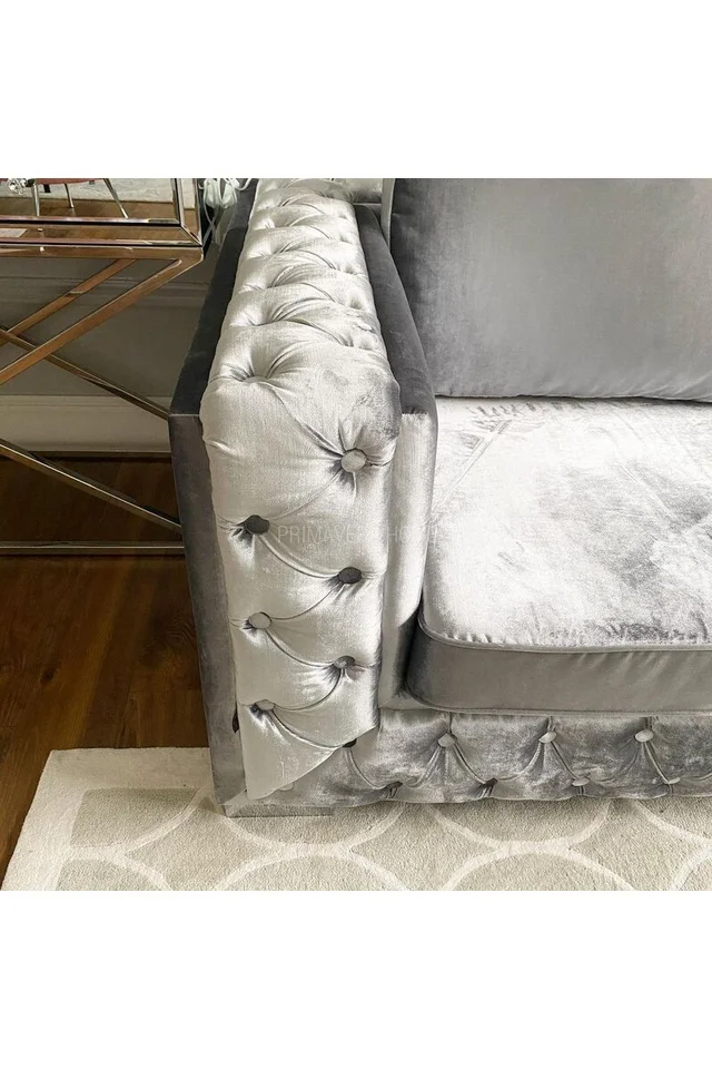 sofa narożna glamour rozkładana