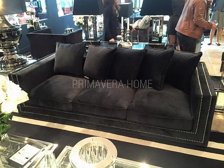 sofa glamour z funkcją spania