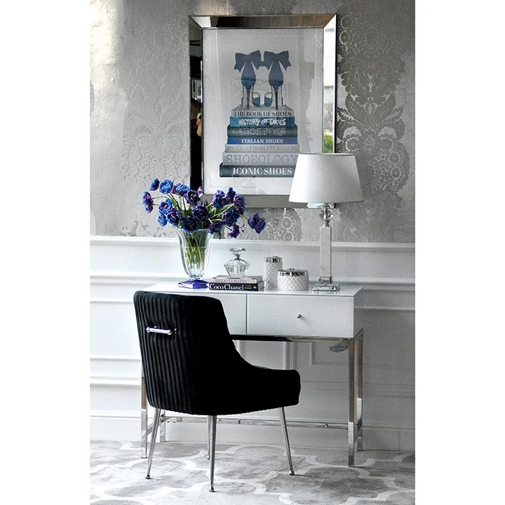 Lampa stołowa glamour nocna do sypialni