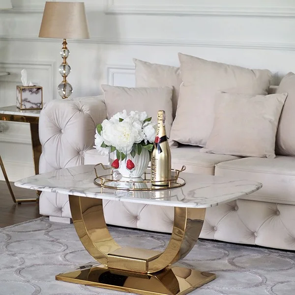 sofa glamour pikowana