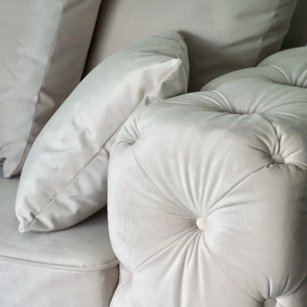 sofa glamour czarna