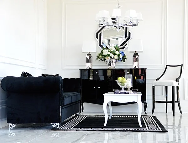 komoda glamour stylowa elegancka