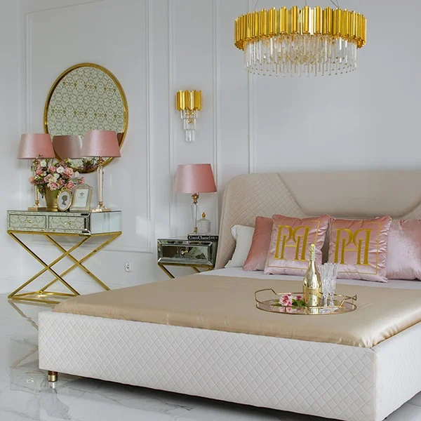 Toaletka do sypialni glamour