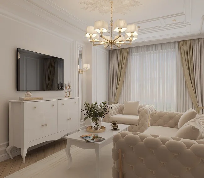 komoda glamour stylowa z szyfladami