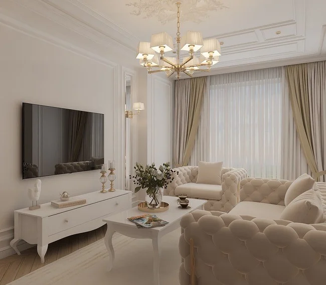 fotel glamour tapicerowany