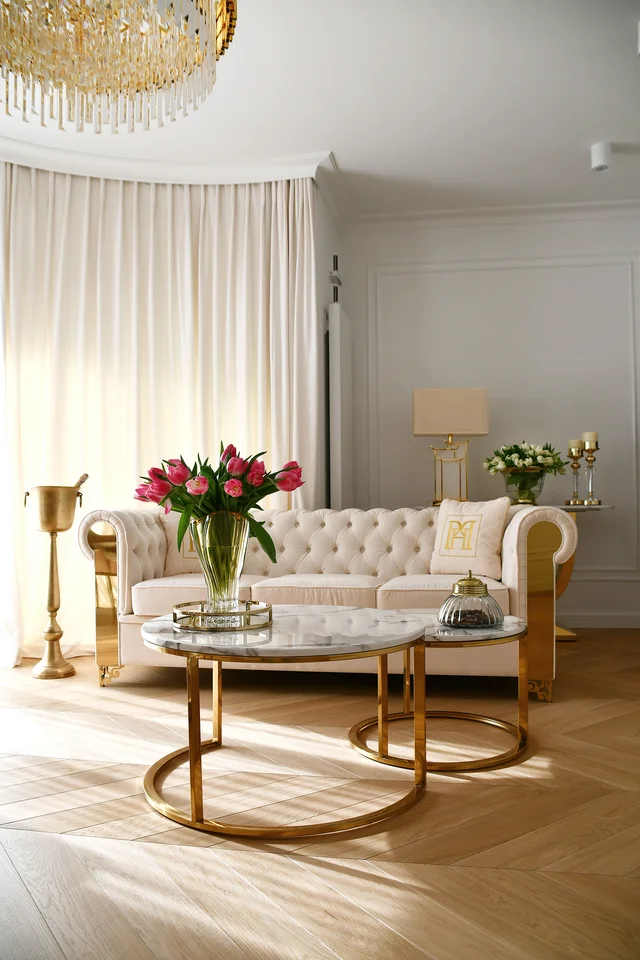 sofa glamour rozkładana