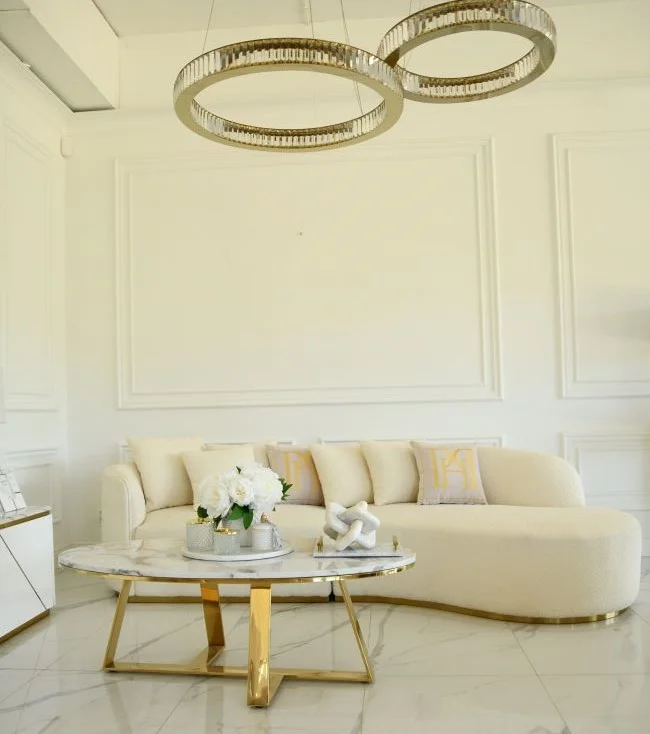 Stolik kawowy glamour