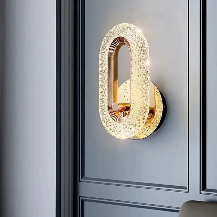 Nowoczesny kinkiet złoty glamour VALO - luksusowa lampa ścienna Primavera Home.