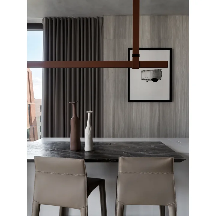 lampa Cosmopolitan Primavera Home brązowa skóra