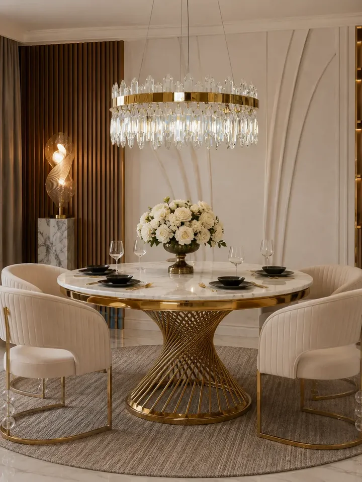 Ekskluzywne Krzesło BUBBLE – Nowoczesny Włoski Design w wyrafinowanej formie - Primavera Home w detalu siedziska, wskazując na wytrzymałą tkaninę.