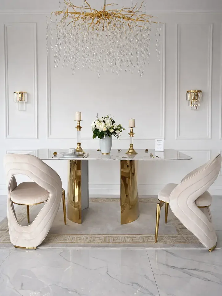 Ekskluzywne Krzesło Queen – Nowoczesny Włoski Design — aranżacja wnętrza. Primavera Home.